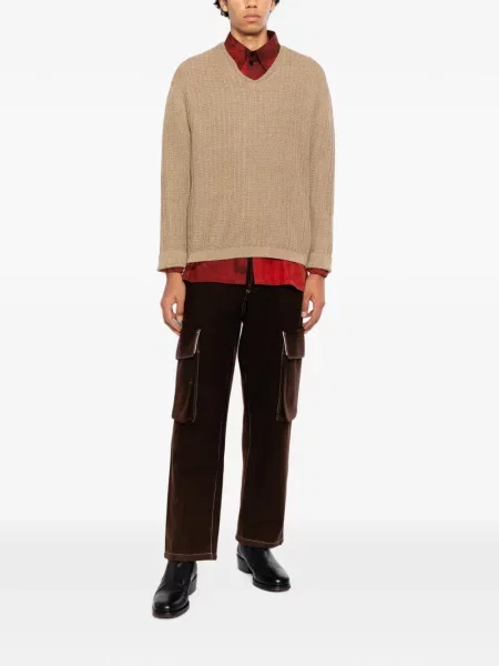 Pantaloni cargo Uma Wang maro