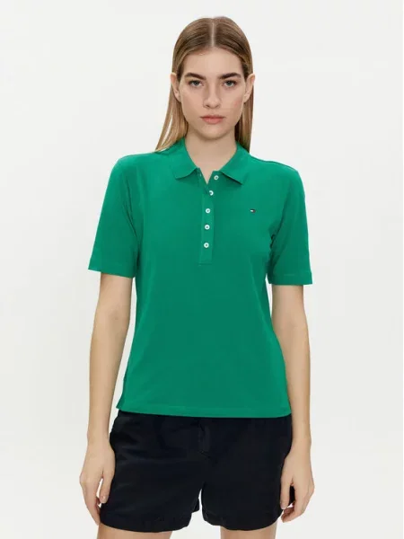 Tommy Hilfiger Polo zielony