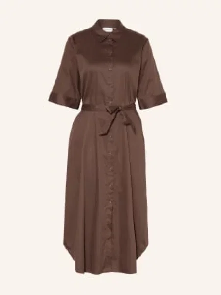 Comma Sukienka Koszulowa braun
