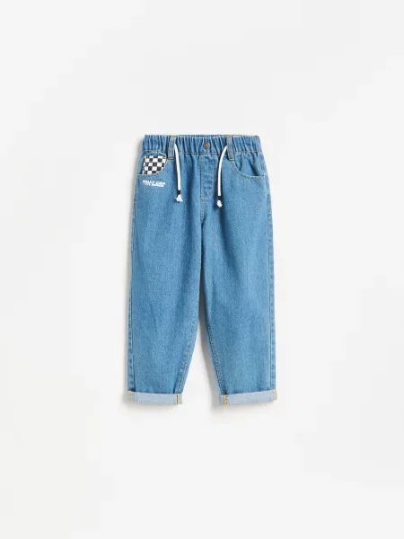 Reserved Джинси relaxed fit синій