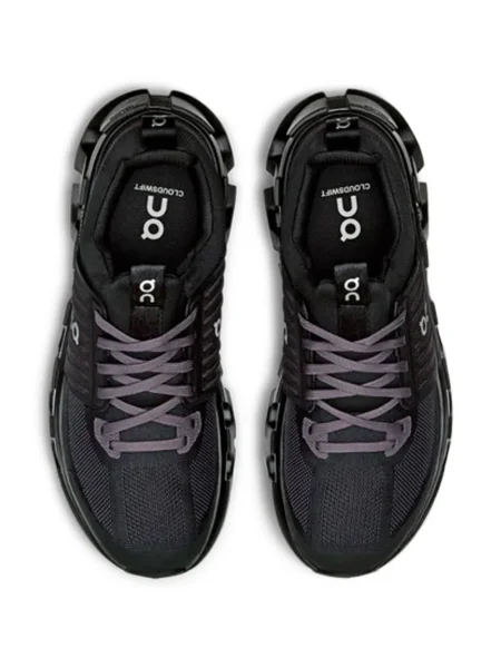 Buty do biegania dziecięce On Running czarne