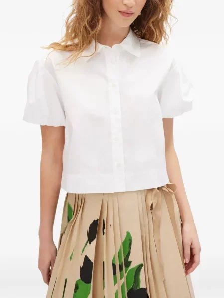 Top Tanya Taylor biały