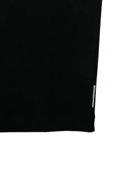 Αμάνικο polo Marc O'polo με λαιμόκοψη v μαύρο