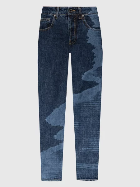 Джинси у візерунок Missoni сині