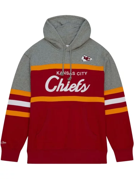 Majica s kapuljačom Mitchell & Ness siva