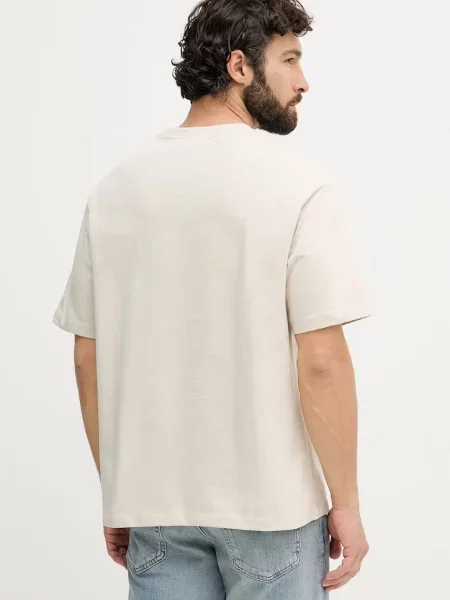 Calvin Klein Jeans T-shirt beżowa