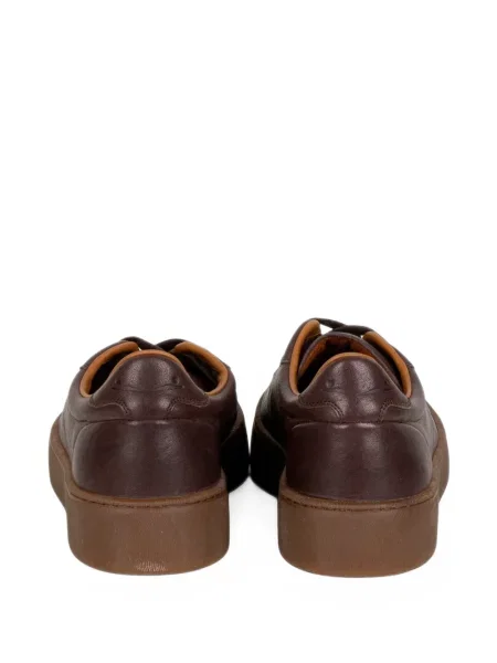 Fűzős bőr sneaker Voile Blanche barna
