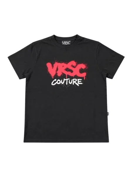 Koszulka Versace Jeans Couture czarna