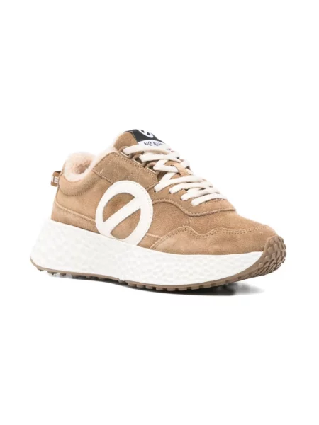 Sneakersy No Name brązowe