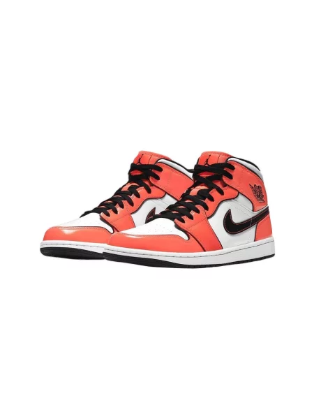 Členkové topánky Nike oranžová