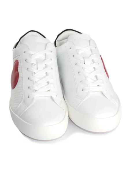 Sneakersy Love Moschino białe