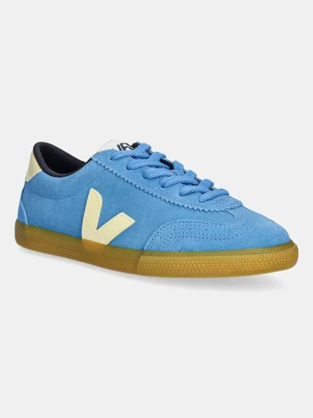 Veja sneakers din piele intoarsă Volley femei