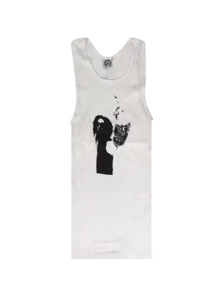 Cămașă Chrome Hearts cu motiv cu inimi alb