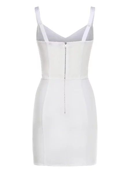 Rochie mini Dolce & Gabbana de costum alb