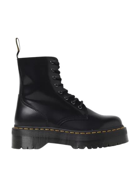 Botki Dr. Martens skórzane retro czarne