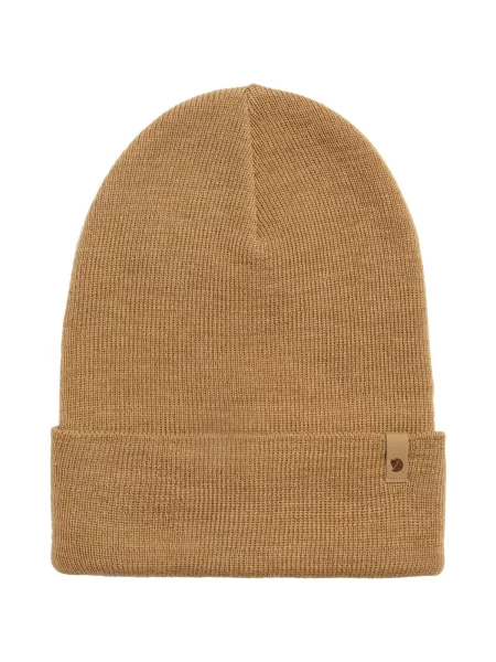Pletena klasična kapa Fjallraven smeđa