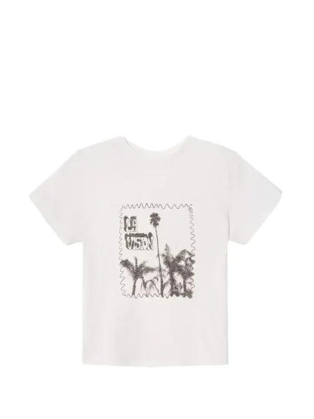 Tricou Re/done cu imagine alb