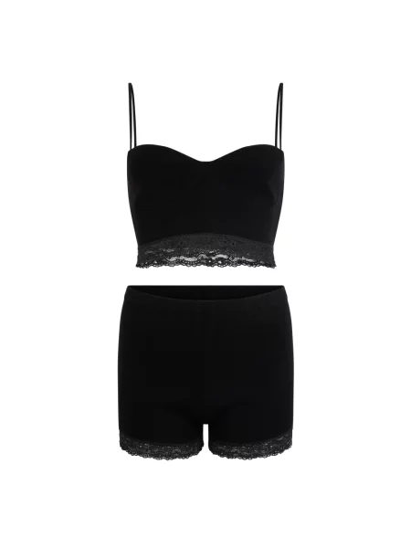 Majtki Red Valentino czarne