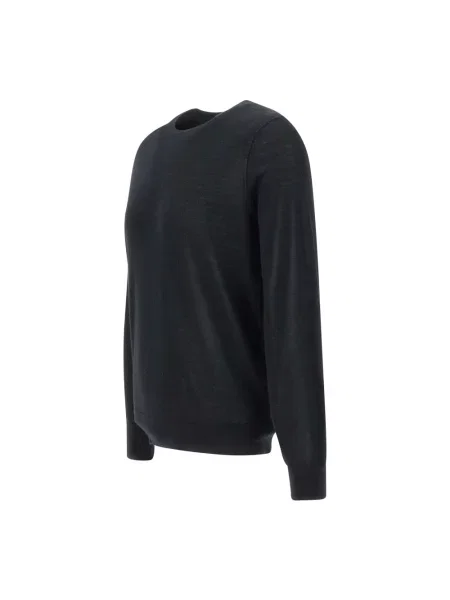 Jedwabny sweter Kangra czarny