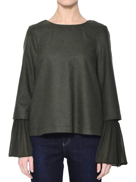 Блуза Twin-set зелена