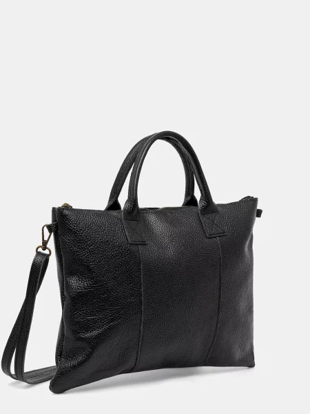 Шкіряна сумка для ноутбука Answear.LAB чорний