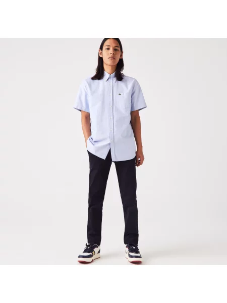 Lacoste Spodnie Chino Slim Fit czarne