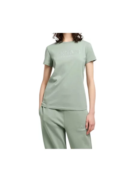 Koszulka Armani Exchange zielona