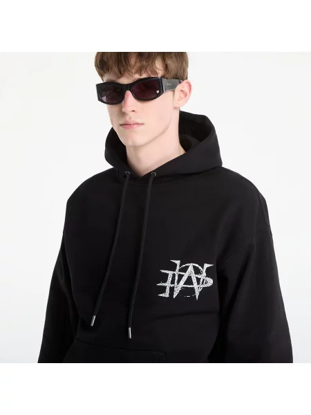 Суичър с качулка Wasted Paris черно