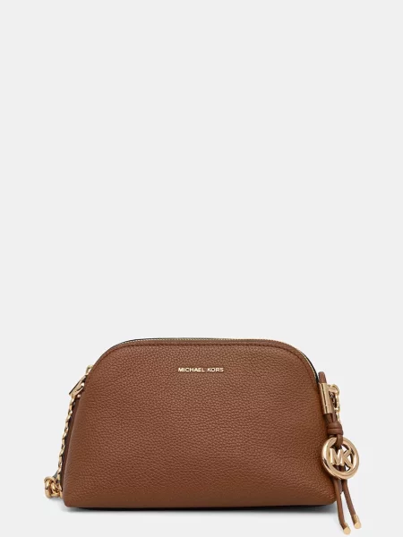 MICHAEL Michael Kors geantă crossbody pentru femei din piele Freddie maro