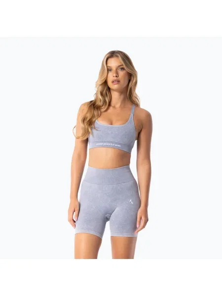 Carpatree Yasmine Безшевни къси панталони с камъни сини