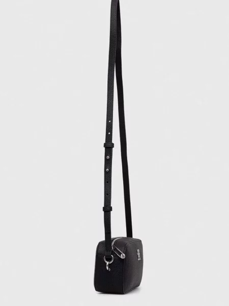 Tommy Hilfiger Geantă Th Emblem Camera Bag negru