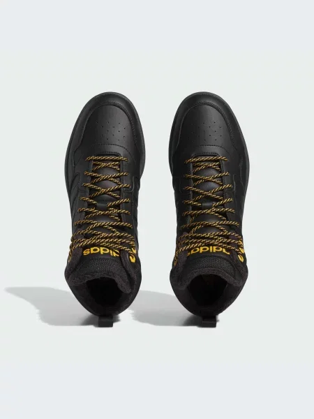 Переработанный кроссовки Adidas Hoops черные