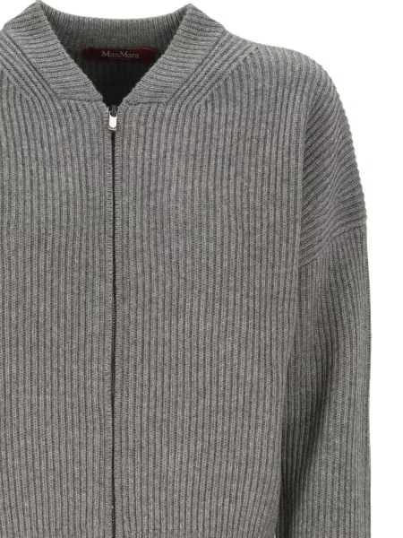 Cardigan Max Mara tricotate gri