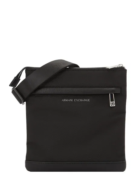 ARMANI EXCHANGE Geantă de umăr SINGAPORE' negru