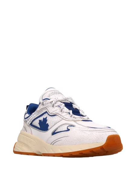 Fűzős csipkés sneaker Dsquared2 autogrammal