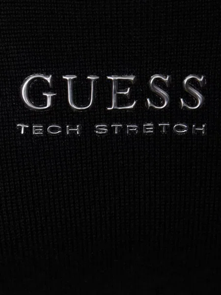 Шерстяной свитер Guess черный