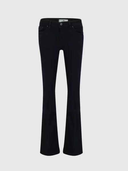 Джинси кльош LTB Jeans темно-синій бавовна/поліестер/еластан сині