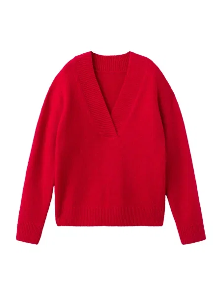 MANGO Pulover TOMATOE' roșu