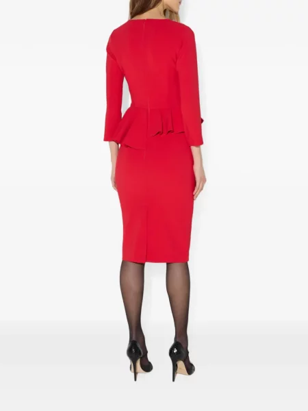 Ușor rochie Elisabetta Franchi roșu