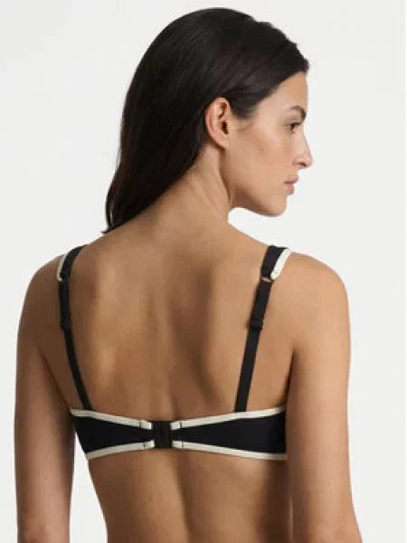 Karl Lagerfeld Bikini gornji dio Signatur / bijela crna