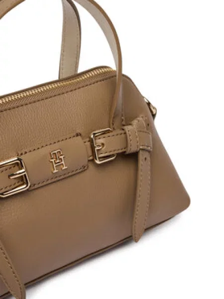 TOMMY HILFIGER Ručna torbica kaki bež