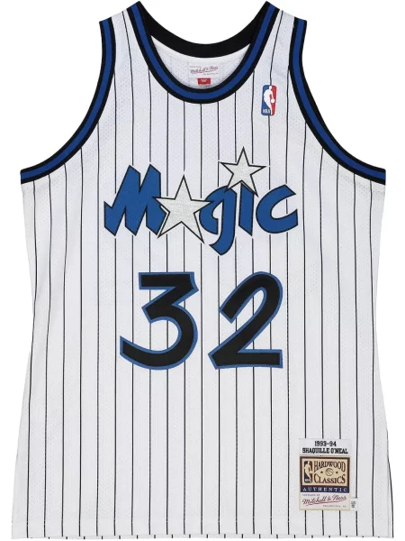 Koszula Mitchell & Ness z dżerseju biała