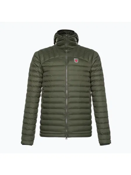 Olcsóbban. Férfi Fjällräven Expedition Latt Hoodie pehelypaplan dzseki deep forest. Méret: M zöld