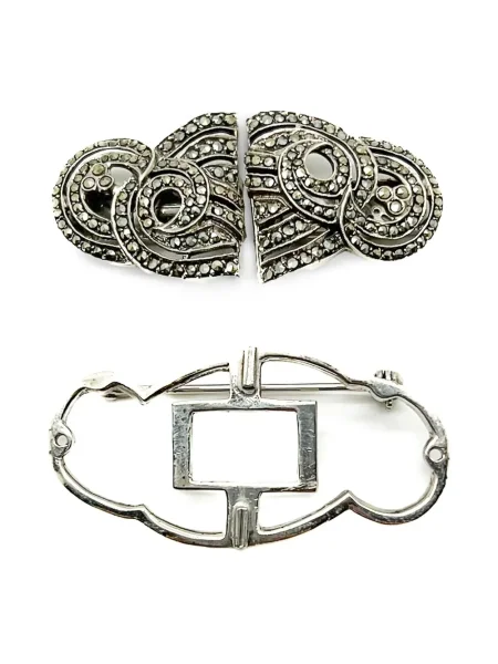 Костюм рокля Jennifer Gibson Jewellery сребристо