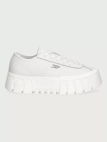 Sneakers Tommy Jeans Tjw Platform Sneaker Leather Lc alb