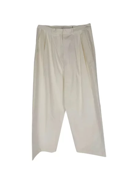 Pantaloni Proenza Schouler alb