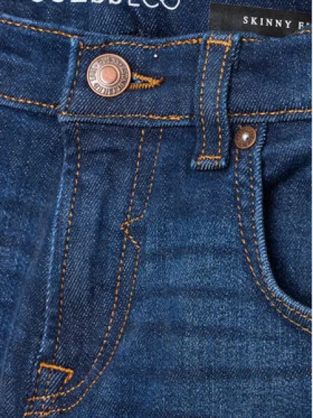 Guess Džinsai Skinny Fit mėlyna
