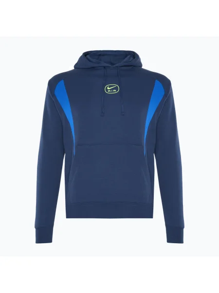 Férfi Nike Sportswear Air midnight navy/ game royal/ volt melegítőfelső sötétkék