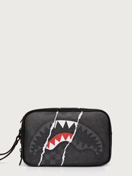 Pungă cosmetică Sprayground gri