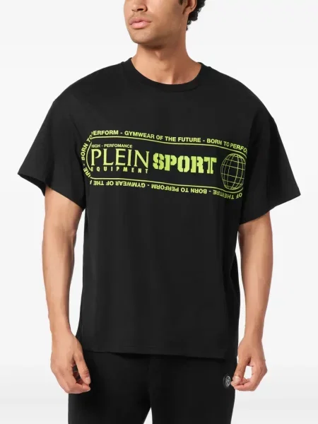 Μπλούζα Plein Sport με σχέδιο μαύρο